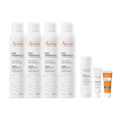 【Avene雅漾官方直營】舒護活泉水300ml *4入組(舒緩噴霧)