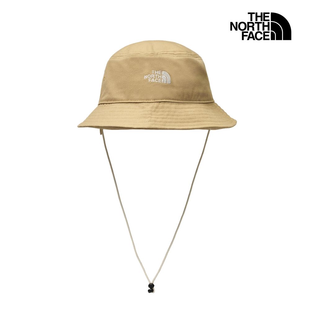 【The North Face 官方旗艦】 北面男女款卡其色漁夫帽｜7WHNLK5