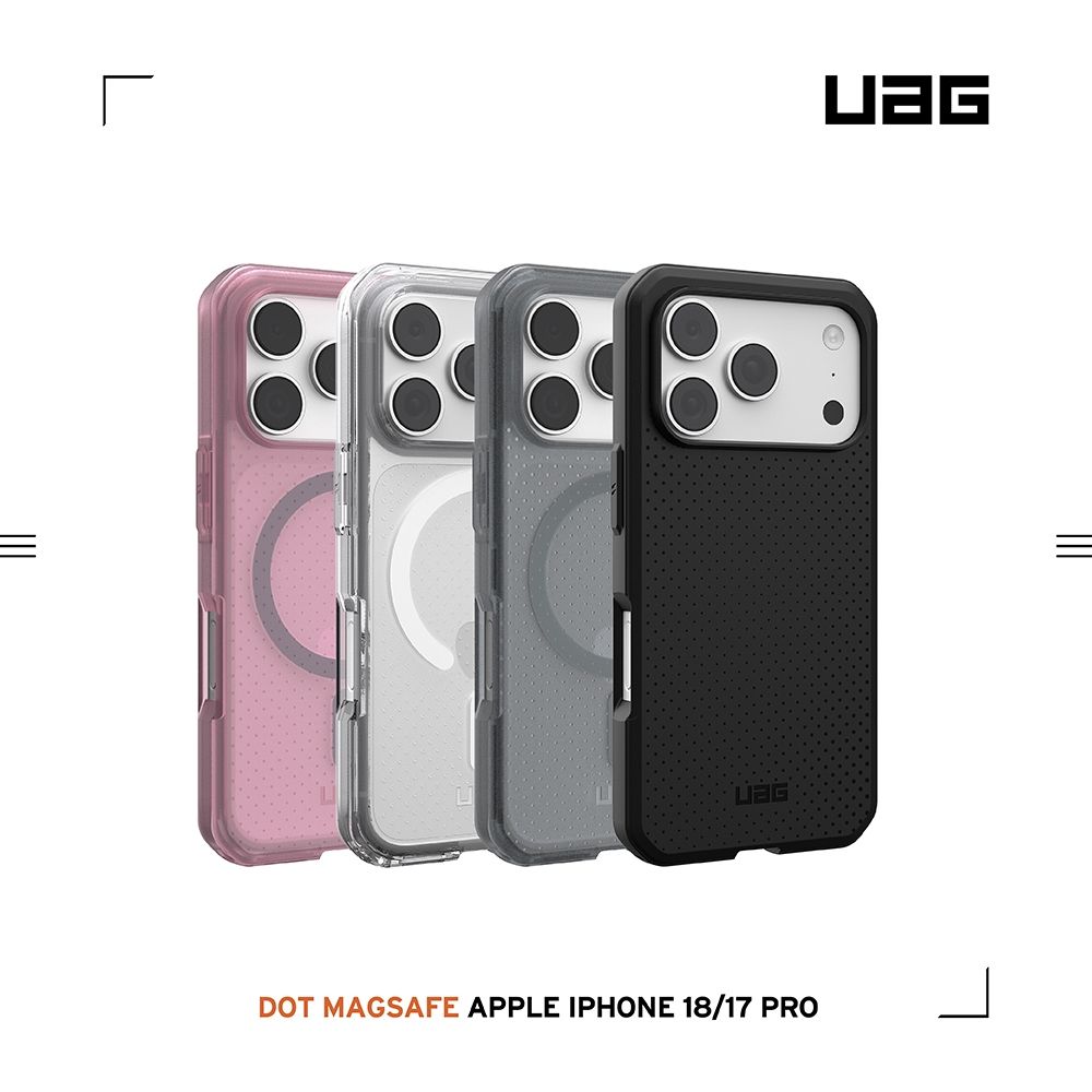 UAG iPhone 18/17 Air/Pro/Pro Max 磁吸耐衝擊輕薄保護殼(支援MagSafe 手機殼) (iPhone 18/17Pro)