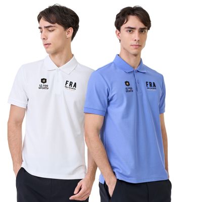 法國公雞  經典繡花吸濕排汗短袖POLO衫 男款 三色 LWX21041