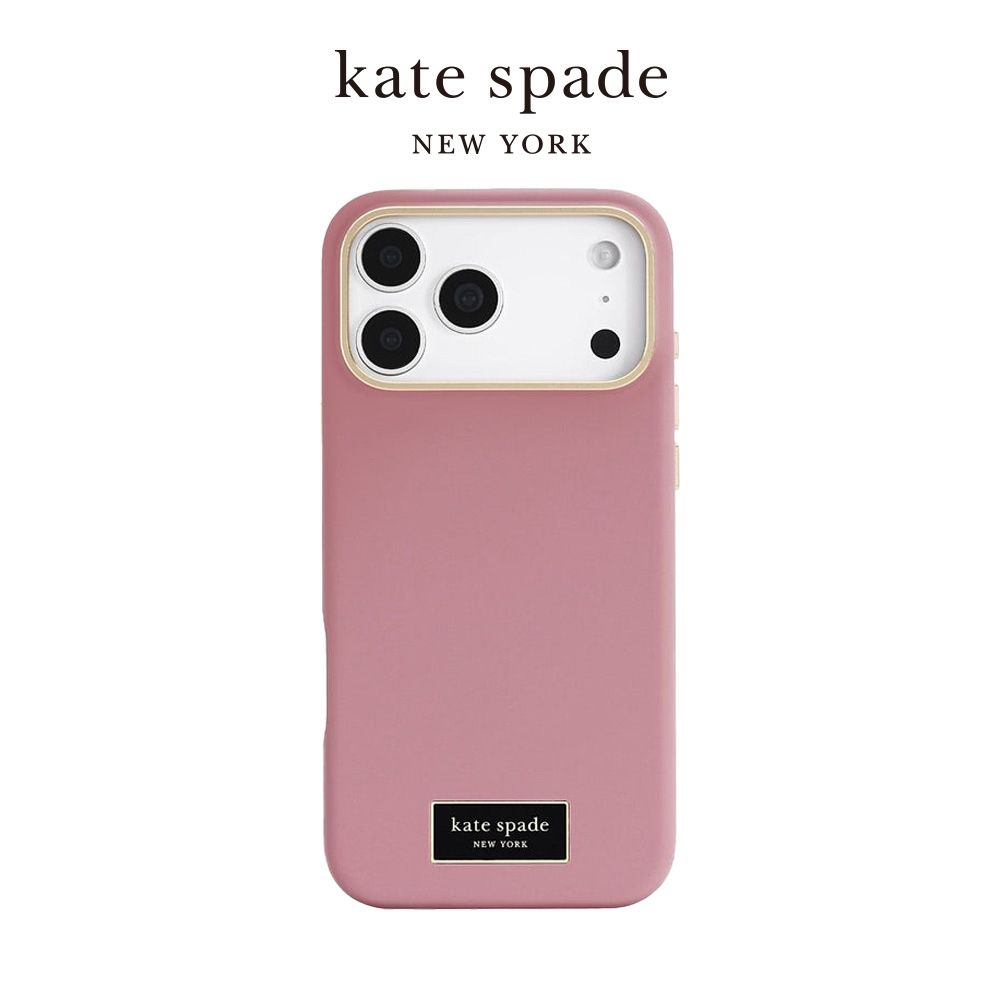 【kate spade】iPhone 17系列 精品磁吸防摔殼 沙丘玫瑰
