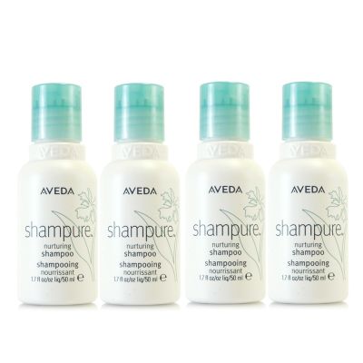 AVEDA 純香洗髮精50ml*2+純香潤髮精50ml*2(正統公司貨)