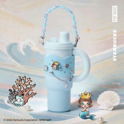 星巴克 MOLLY不鏽鋼把手杯