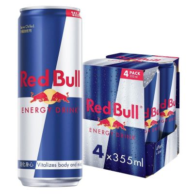 【Red Bull】紅牛能量飲料(355mlx4罐)