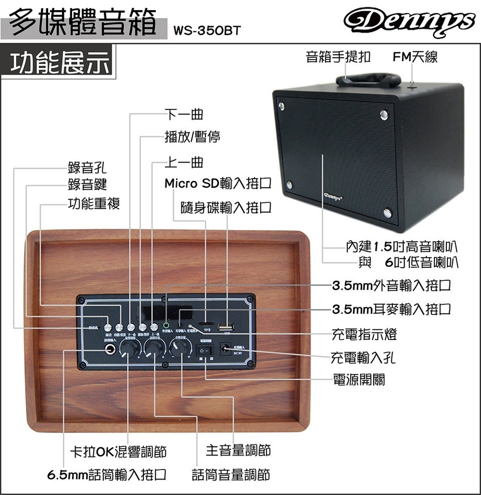 Dennys WS-350BT - 詳情7