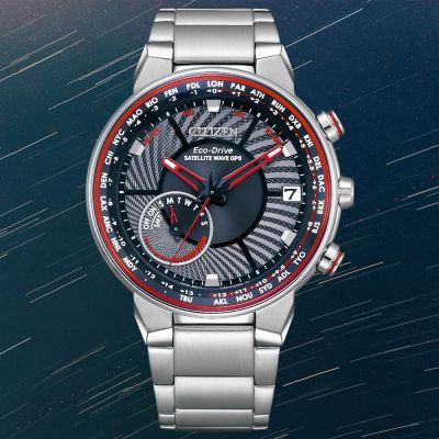 CITIZEN星辰 商務質感GPS衛星對時光動能手錶-CC3031-51E-44mm
