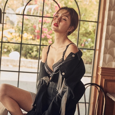 瑪登瑪朵 反正都美Bra內衣 D-F罩杯(黑)