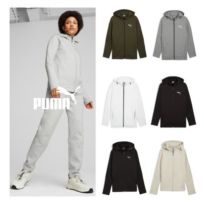 【PUMA官方旗艦】基本系列Evostripe連帽外套 男女多款
