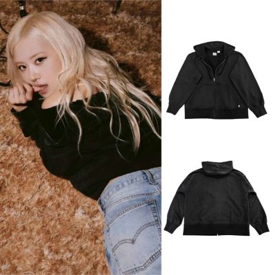 Levis Vintage Relaxed Hoodie 復古黑色連帽外套 Rose同款 00ATW-0000-BK