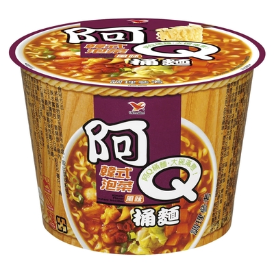 (即期品)阿Q桶麵韓式泡菜風味12入/箱(效期:20260605)
