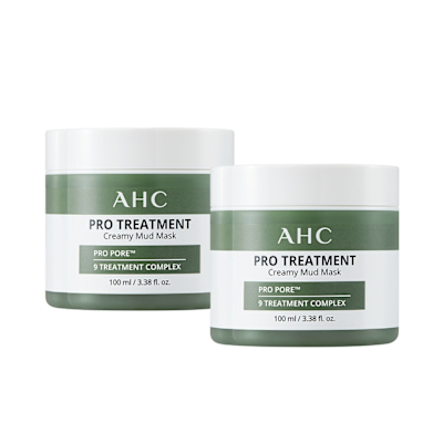【AHC】濟州島毛孔淨化火山泥膜100ml_2入組