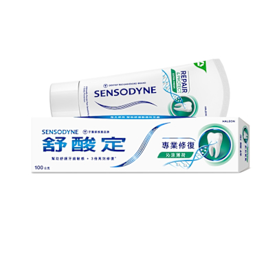舒酸定 專業修復抗敏牙膏 沁涼薄荷 100g