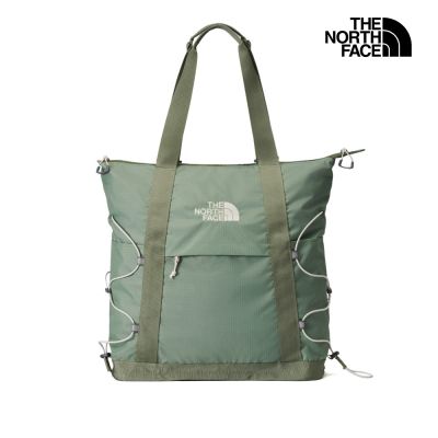 【The North Face 官方旗艦】 北面男女款綠色DWR防潑水單肩包｜52SVD5M