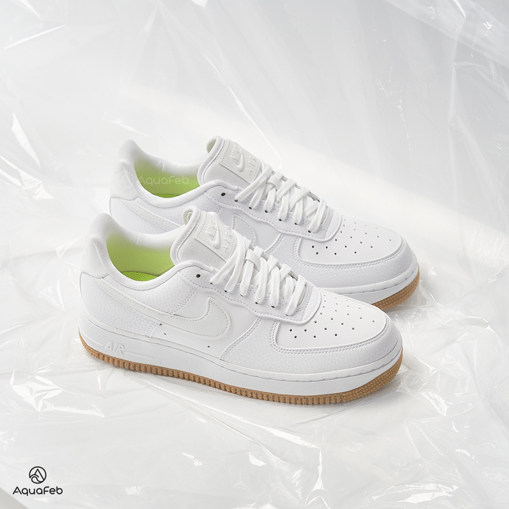Nike Air Force 1 Low NN White Gum 女白AF1 雪花休閒鞋FN6326-100