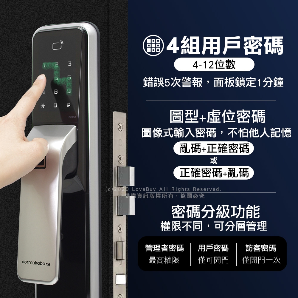 dormakaba DP850 - 詳情15