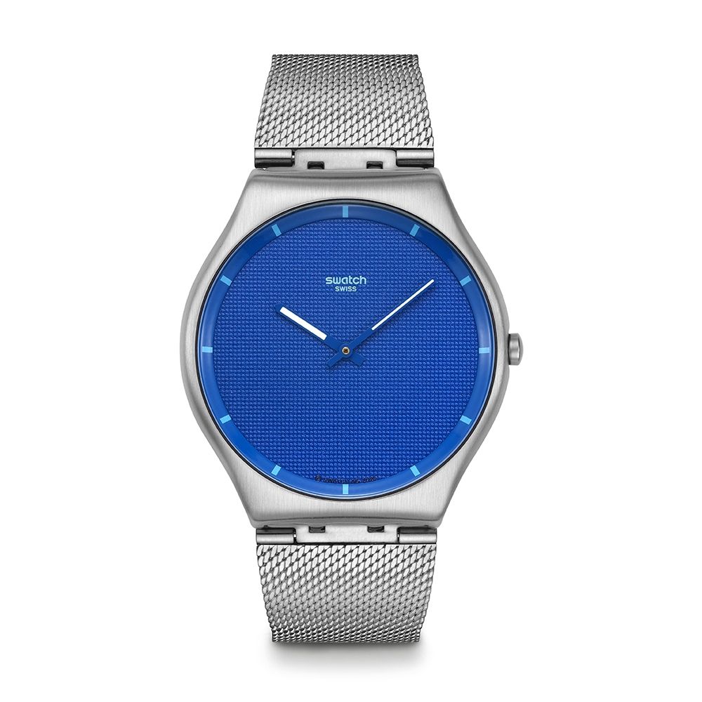 Swatch SHIMMERING WATERS 金屬手錶/超薄手錶/男錶/女錶/瑞士製造 SS07S157M (42mm)