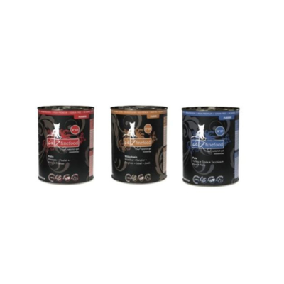 德國CATZ凱茲-單一純肉低敏無穀主食罐 400g Catz finefood貓專用主食罐 x 6入組