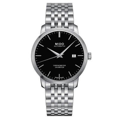 MIDO美度 官方授權 BARONCELLI永恆系列 天文台認證機械腕錶 錶 手錶 送禮 40mm/ M0274081105100
