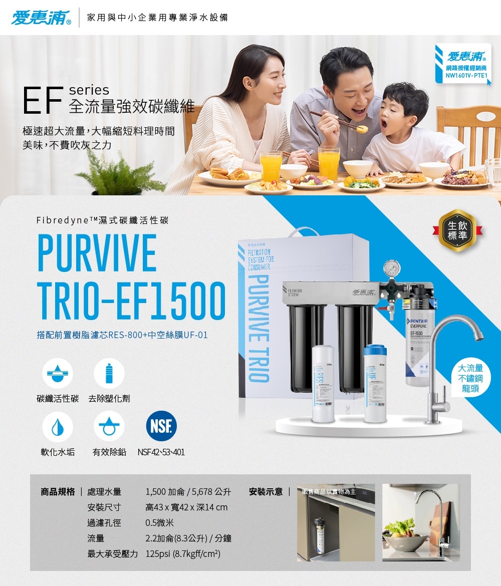 Everpure愛惠浦 Trio-EF1500 - 詳情18