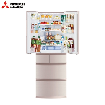 MITSUBISHI三菱 513L 日製六門變頻冰箱 MR-RX51E-F-C2 絹絲杏