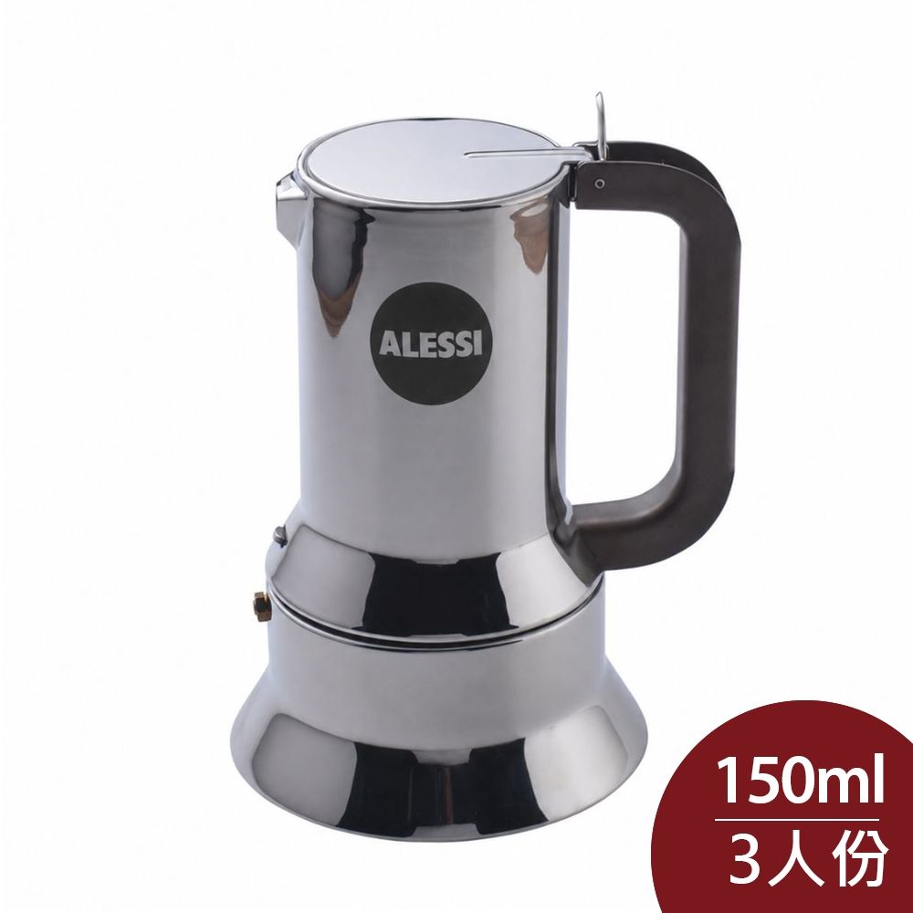 Alessi 9090 新版不鏽鋼摩卡壺咖啡壺6人份義大利製| 手沖壺| Yahoo購物中心