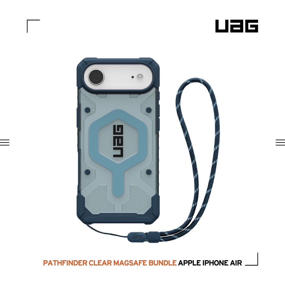 UAG iPhone 18/17 Air/Pro/Pro Max 磁吸耐衝擊經典手腕掛繩保護殼(支援MagSafe 手機殼) (iPhone Air)