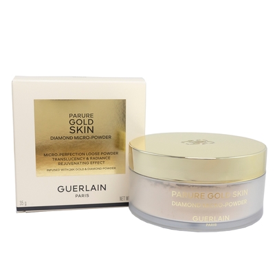 Guerlain嬌蘭 GUERLAIN 嬌蘭 24K純金光透絲絨蜜粉 35g #02淺膚色