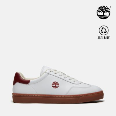 Timberland官方旗艦 中性紅白色休閒鞋|A2PE5AFW