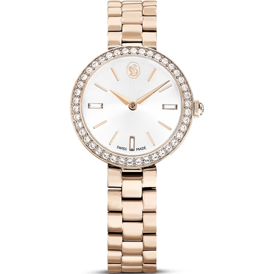 SWAROVSKI 施華洛世奇 Certa 自信優雅手錶 女錶 腕錶 女錶 手錶 禮物-30mm 5673013