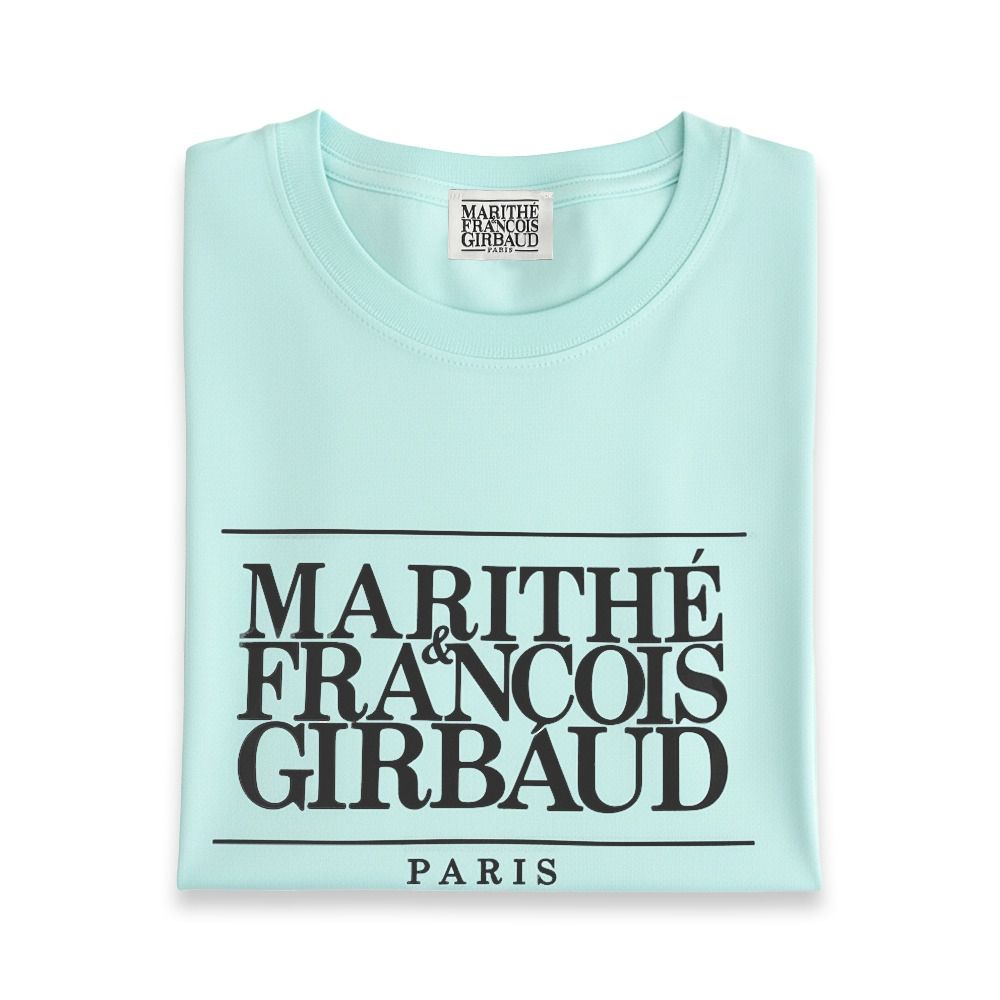 MARITHÉ FRANÇOIS GIRBAUD MFG 女款 經典LOGO 短袖上衣 T恤-薄荷綠 (薄荷綠)