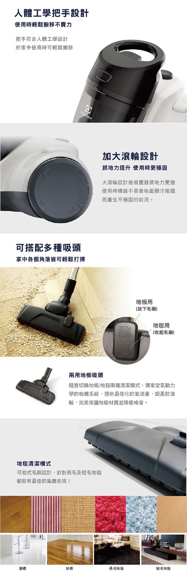 Electrolux伊萊克斯 EC41-6SW - 詳情7