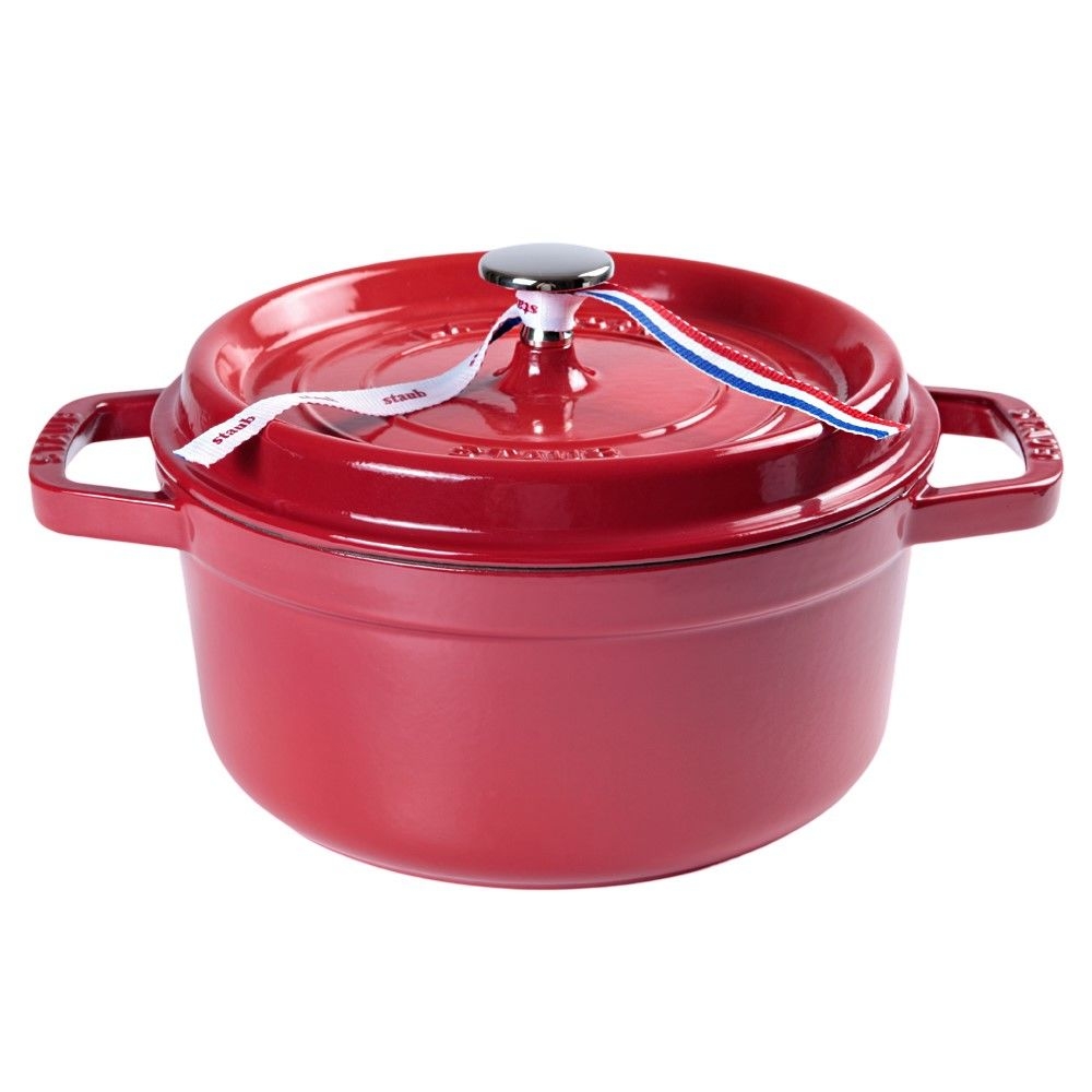 STAUB 赤 鋳鉄 小型鍋 ココット| 鋳物ホーロー鍋| ストウブ(STAUB)公式通販