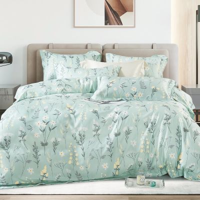 FOCA 雙/加均價 專利吸濕排汗天絲六件式鋪棉兩用被床罩組(床罩+兩用被+枕套x4)