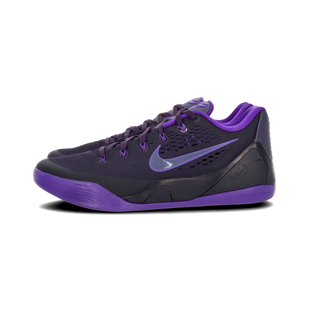 Nike Kobe 9 EM Low Protro TB 男鞋黑紫色透氣回彈運動休閒鞋IH1401