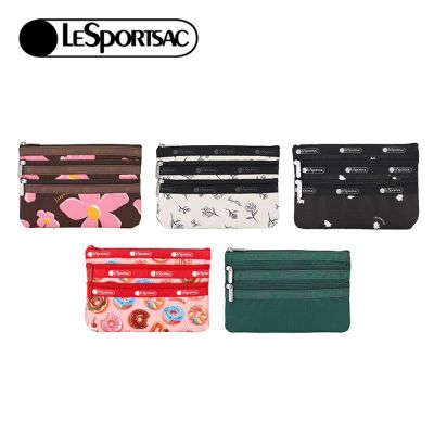 LeSportsac 2026秋季新品 3-Zip Cosmetic 三層拉鍊化妝包(7158)