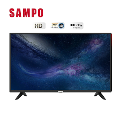 SAMPO聲寶 32吋HD 2K嚴選顯示器 無視訊盒[箱損品]含基本安裝+舊機回收