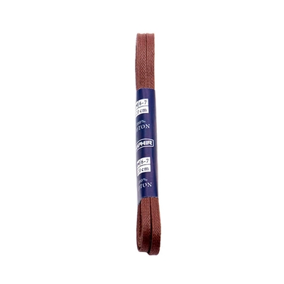 【SAPHIR莎菲爾】扁形2.5mm典雅日常防潑水款上蠟鞋帶-120公分(6-7對孔)Flat waxed black
