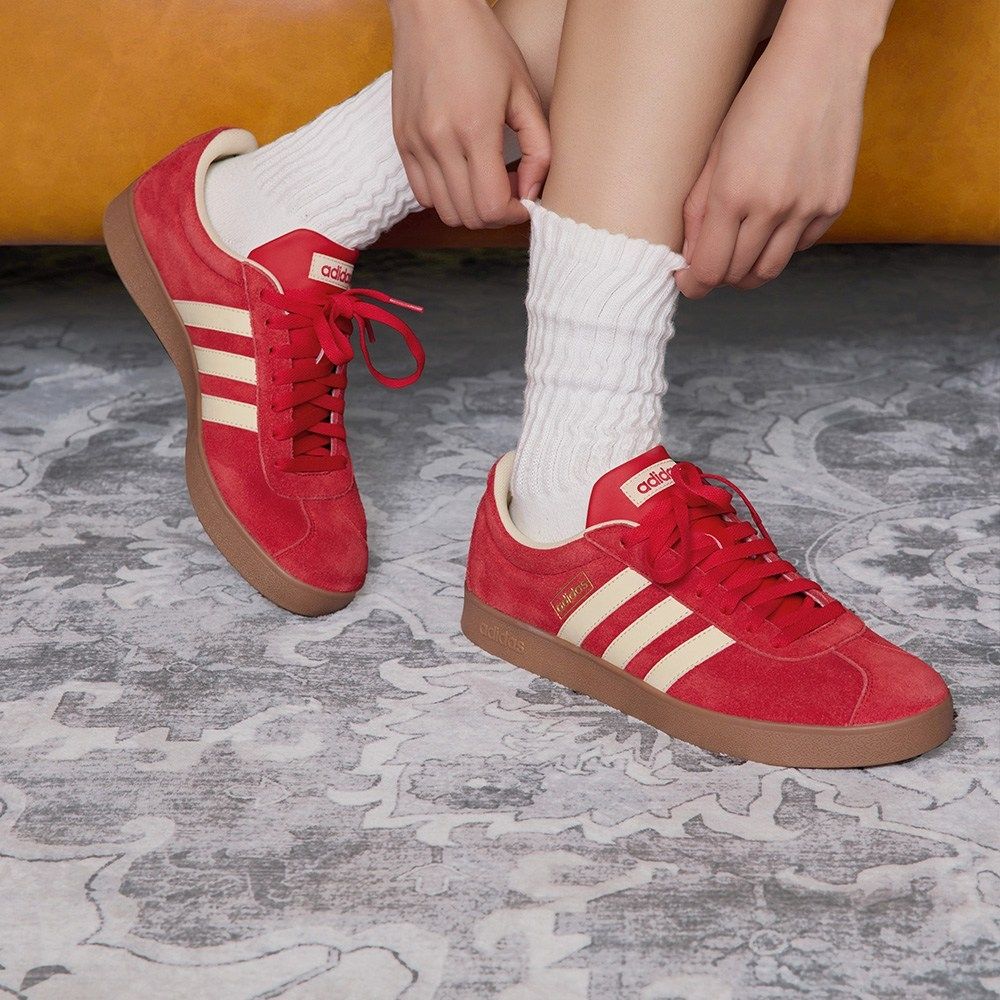 adidas 愛迪達】 VL COURT 運動休閒鞋德訓鞋滑板復古男鞋/女鞋KK3774
