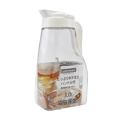 日本製岩崎可橫放耐熱冷水壺-3.0L-1支| Yahoo購物中心