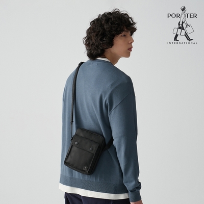 PORTER INTERNATIONAL - 低調奢華MELODY斜背包 - 黑
