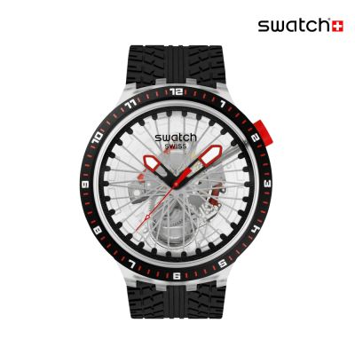 Swatch THE PILGRIM - TREAD ON IT 大錶面手錶/男錶/女錶/瑞士製造 SB05K103 (47mm)