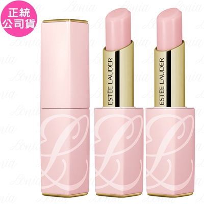 EsteeLauder雅詩蘭黛 ESTEE LAUDER 雅詩蘭黛 粉嫩慾望潤色護唇膏(3.2g)*2(公司貨)