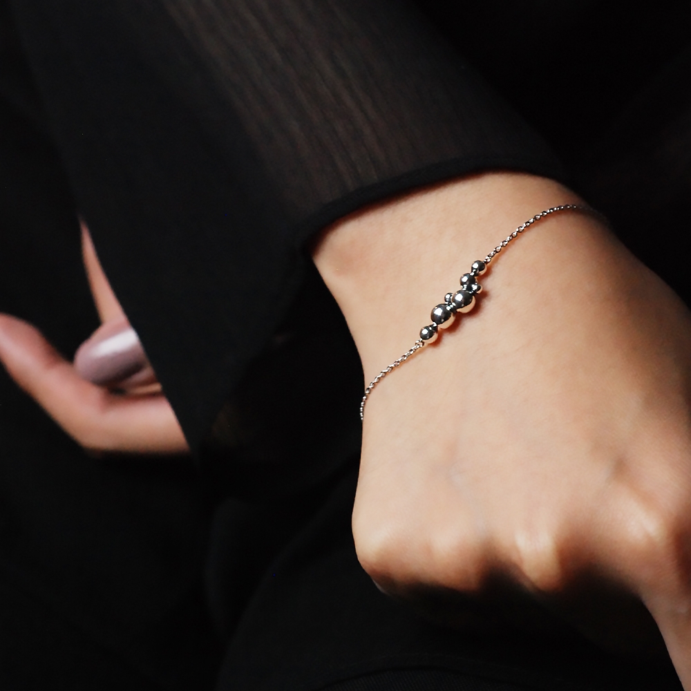 Georg Jensen 喬治傑生551L MOONLIGHT GRAPES純銀手鍊| 手鍊/戒指