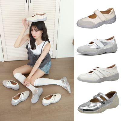 WYPEX 現+預 時髦真皮運動瑪莉珍休閒鞋女鞋