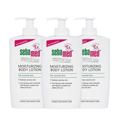 sebamed施巴 潤膚乳液400ml 3入組