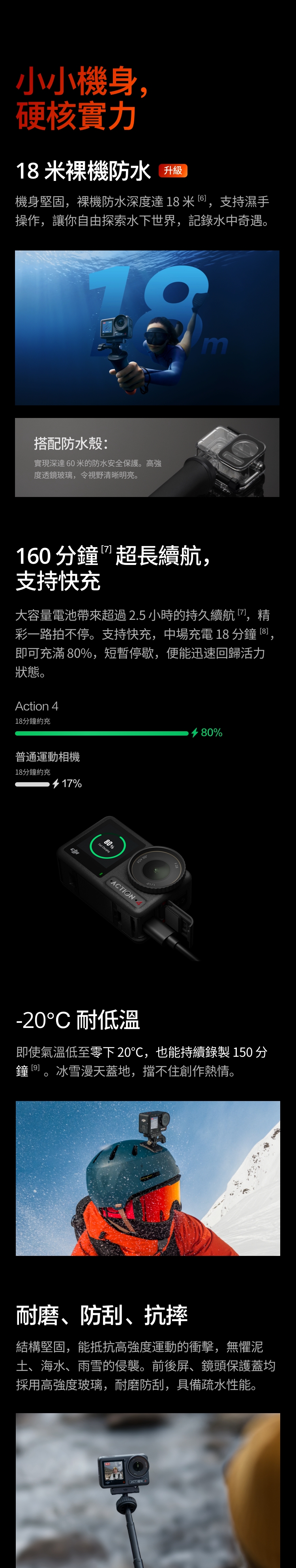 DJI大疆 OSMO ACTION 4 - 詳情10