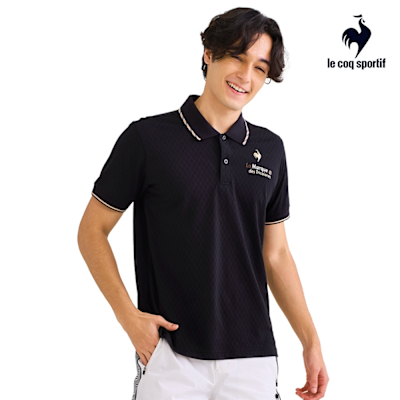 法國公雞 吸濕排汗機能短袖POLO衫 男款 三色 LWV21349