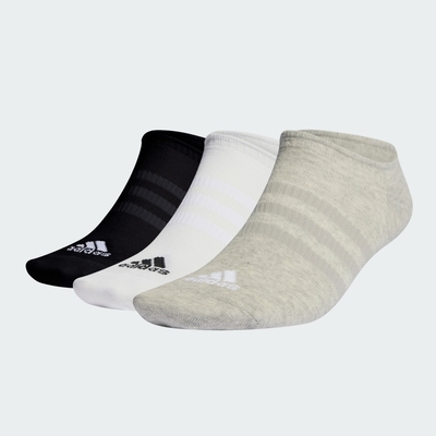 【adidas 愛迪達】 隱形襪 3 雙入 男/女 IC1328