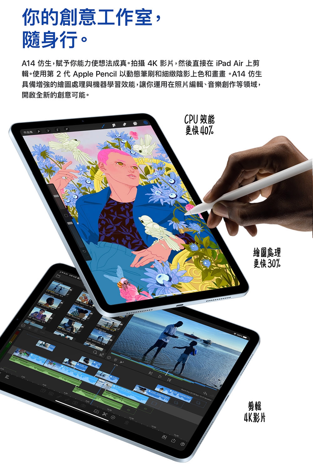 Apple蘋果 iPad Air 4 - 詳情1