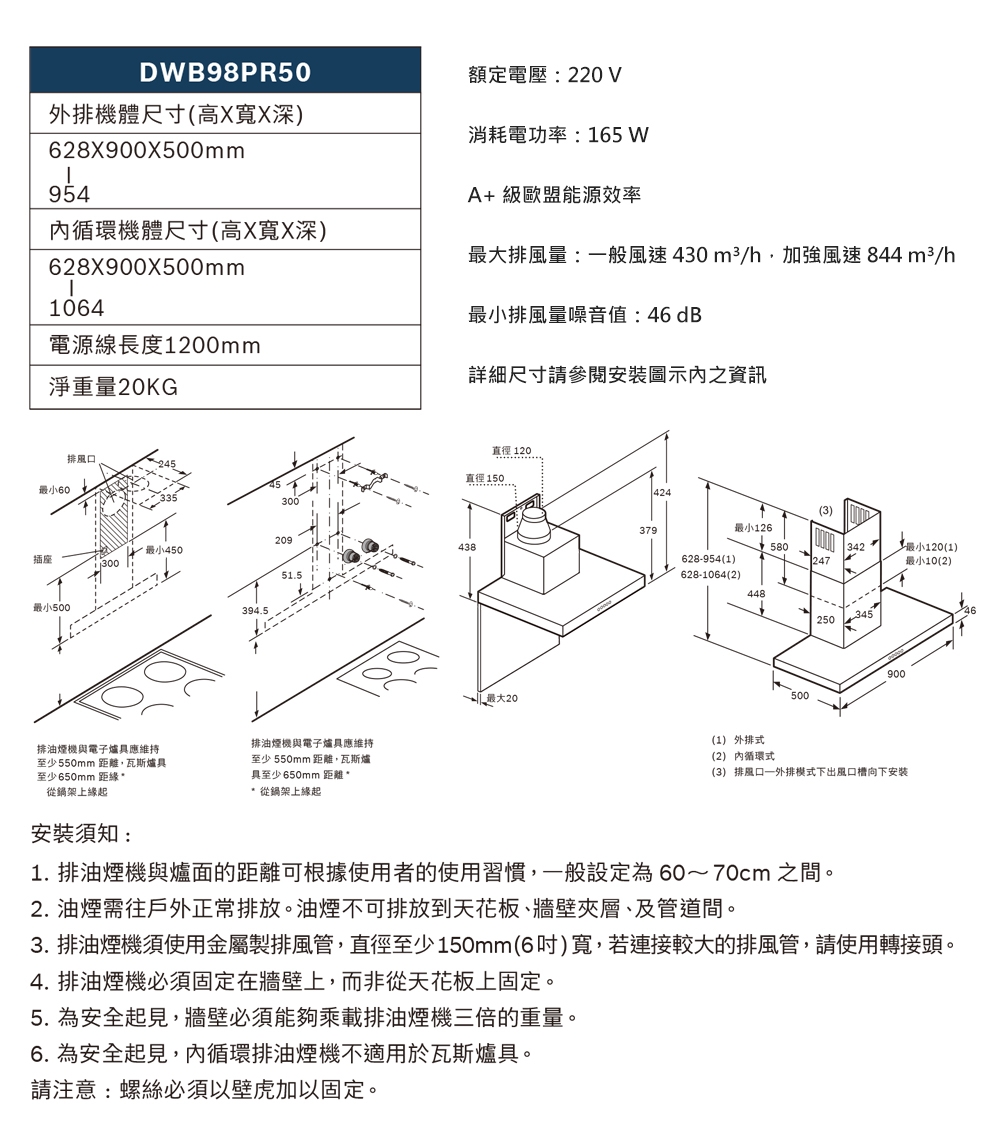 BOSCH博世 DWB98PR50 - 詳情1